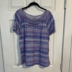 Croft & Barrow XXL Purple Top